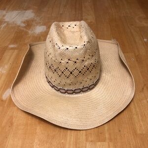 Texas Hats Star Line Straw Cowboy Hat